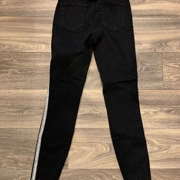 L’Agence Margot Revolve Crop Raw Edge Stretch Denim Jeans Size 26 - Picture 6 of 7